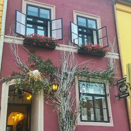 Casa Kuhn Hotel Sighisoara Exterior photo